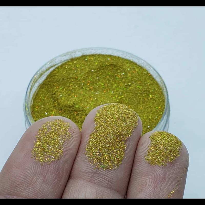 General Mixed High Holographic Sand Gold Cosmetic Grade Glitter SLG002